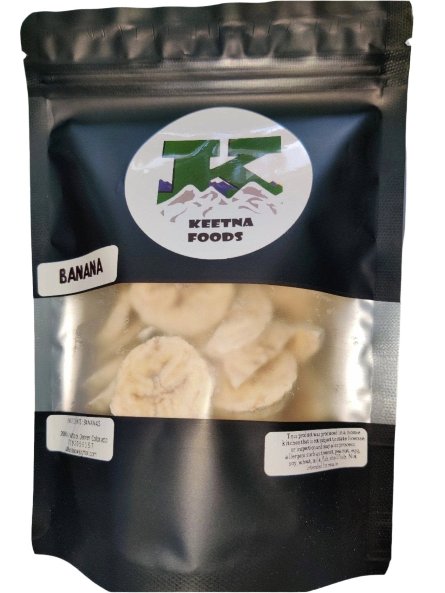 Freeze Dried Bananas